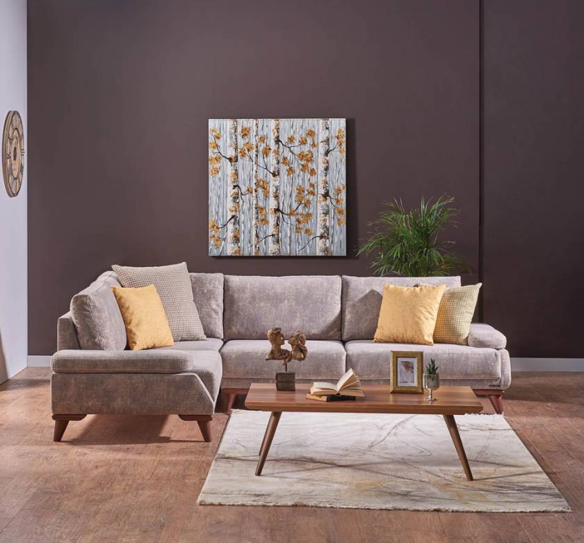 Corner Sofa sor Small Spaces Gray Modern New Style