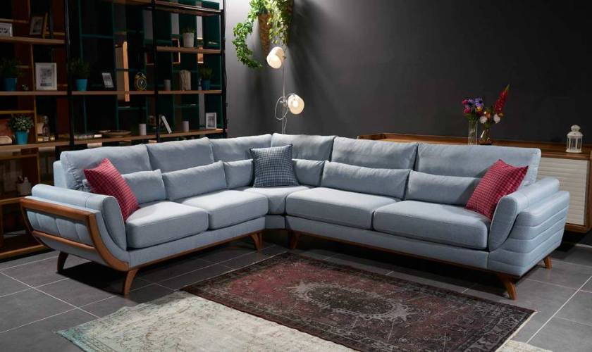modern corner sofa new style luxury living room design
