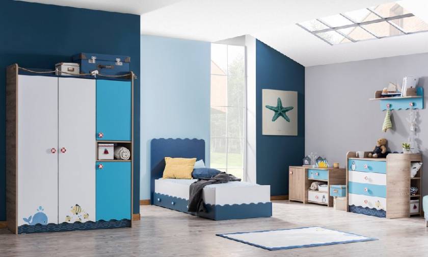Starfish Teenage Bedroom Furniture Design Idea