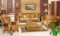 Golden Velvet Classic Living Room Sofa Set Design Ideas Gorgeous Living Room
