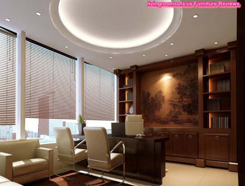 3D Business Office Furniture interior Decorating Idea 496 5