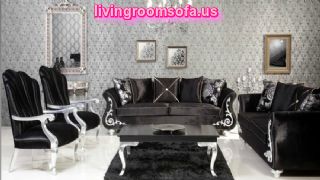  Amazing Black Sofa Sets For Luxury Living Room Design