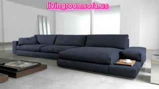  L Shaped Black Or Dark Gray Sofas For Living Room