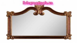  Ornate Wall Mirror With Antique Gold