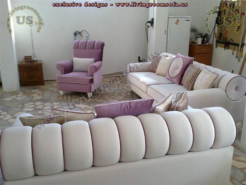 Avant Garde Living Room Sofa Set Design