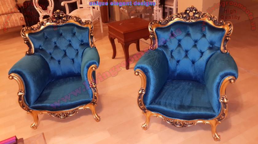 living room velvet chairs