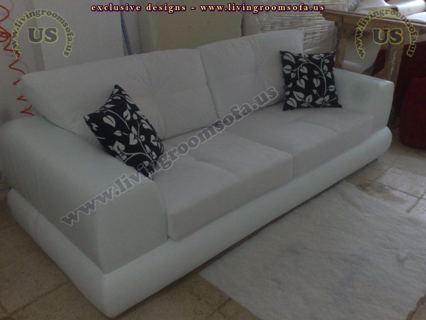 beautiful couch design modern white fabric